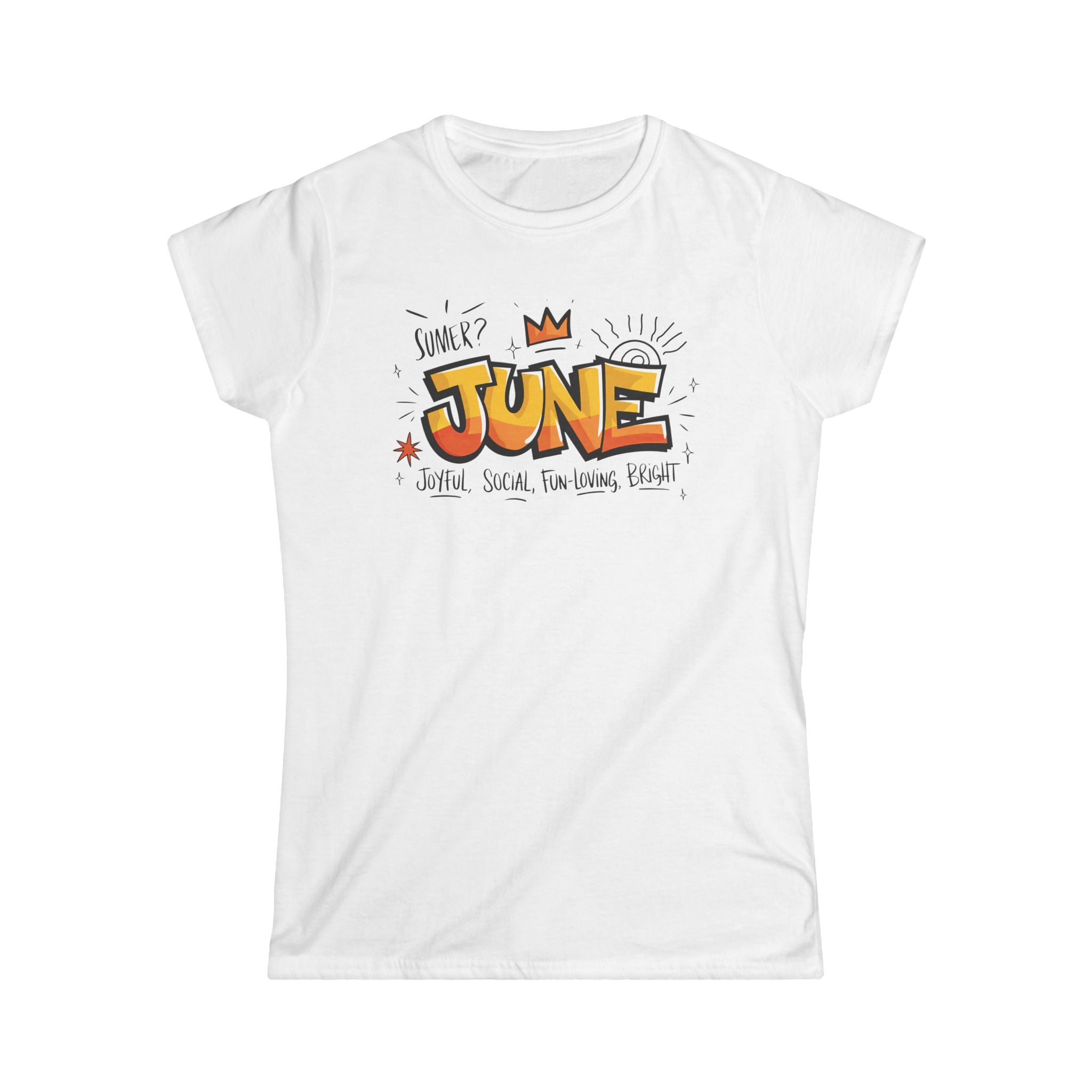 June Birthday Tee — Women's June Birthday Month Shirt