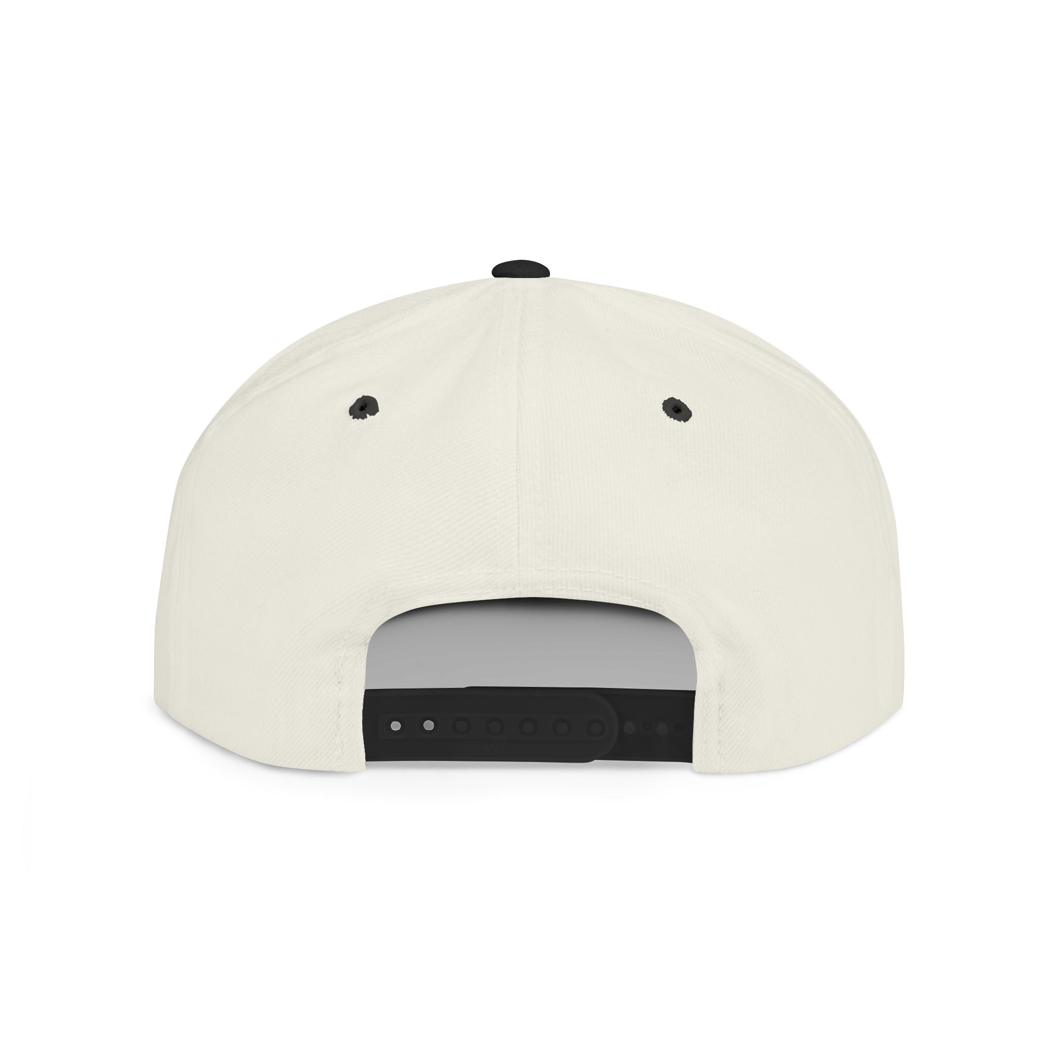 Trill Beginnings Flat Bill Snapback Hat — Retro Script Logo Cap