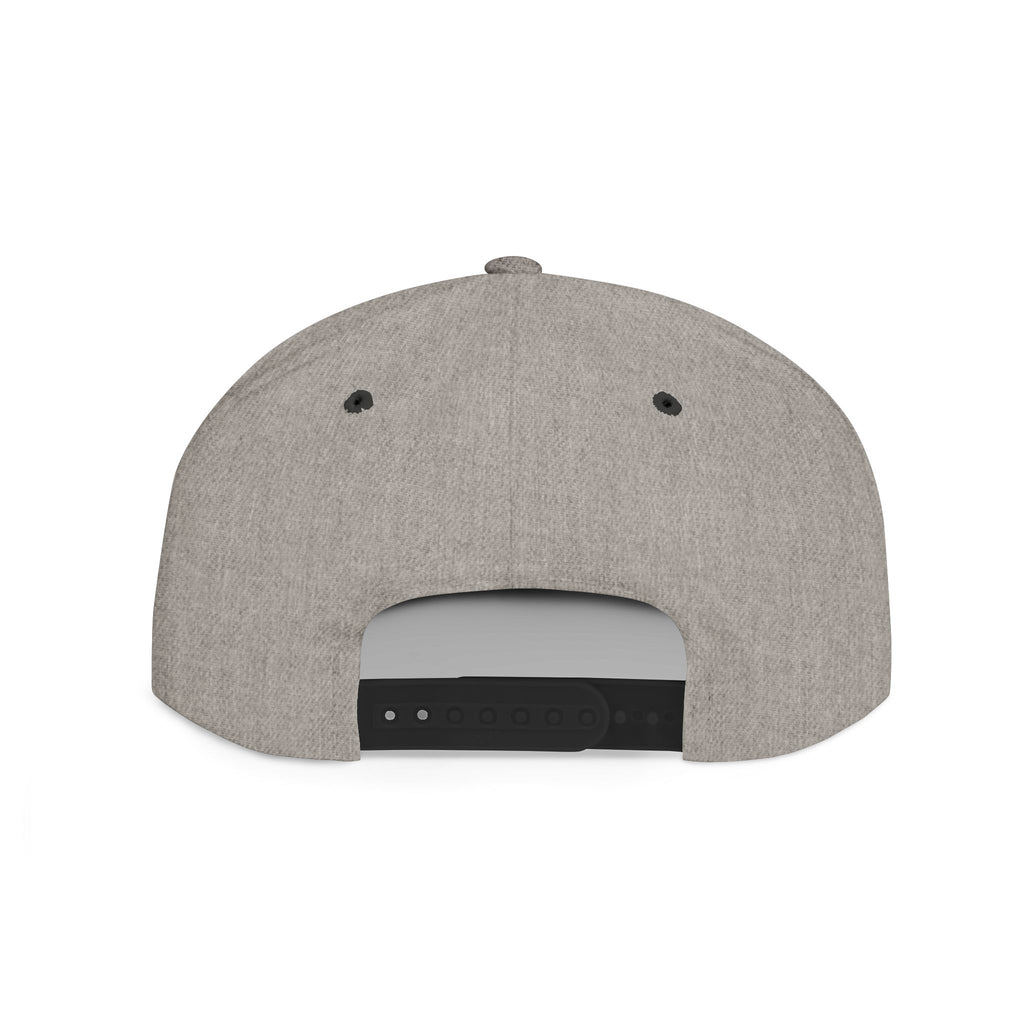Trill Beginnings Flat Bill Snapback Hat — Retro Script Logo Cap