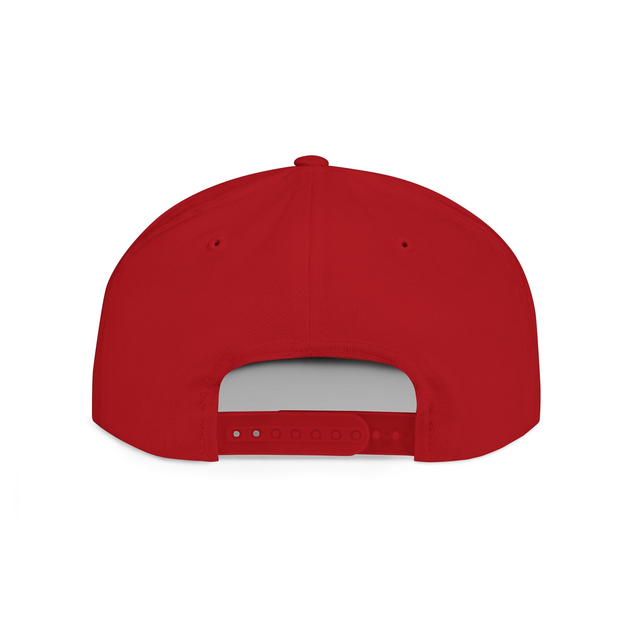Trill Beginnings Flat Bill Snapback Hat — Retro Script Logo Cap