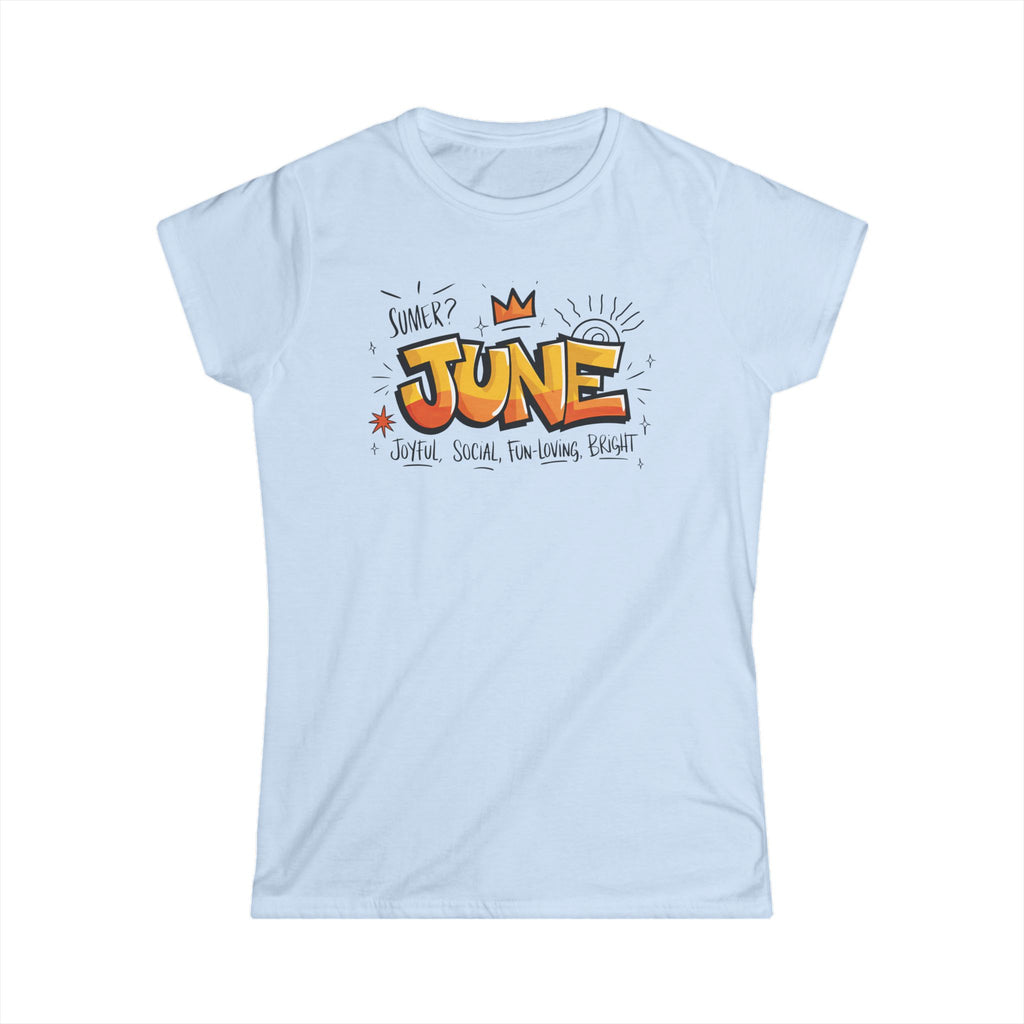June Birthday Tee — Women's June Birthday Month Shirt
