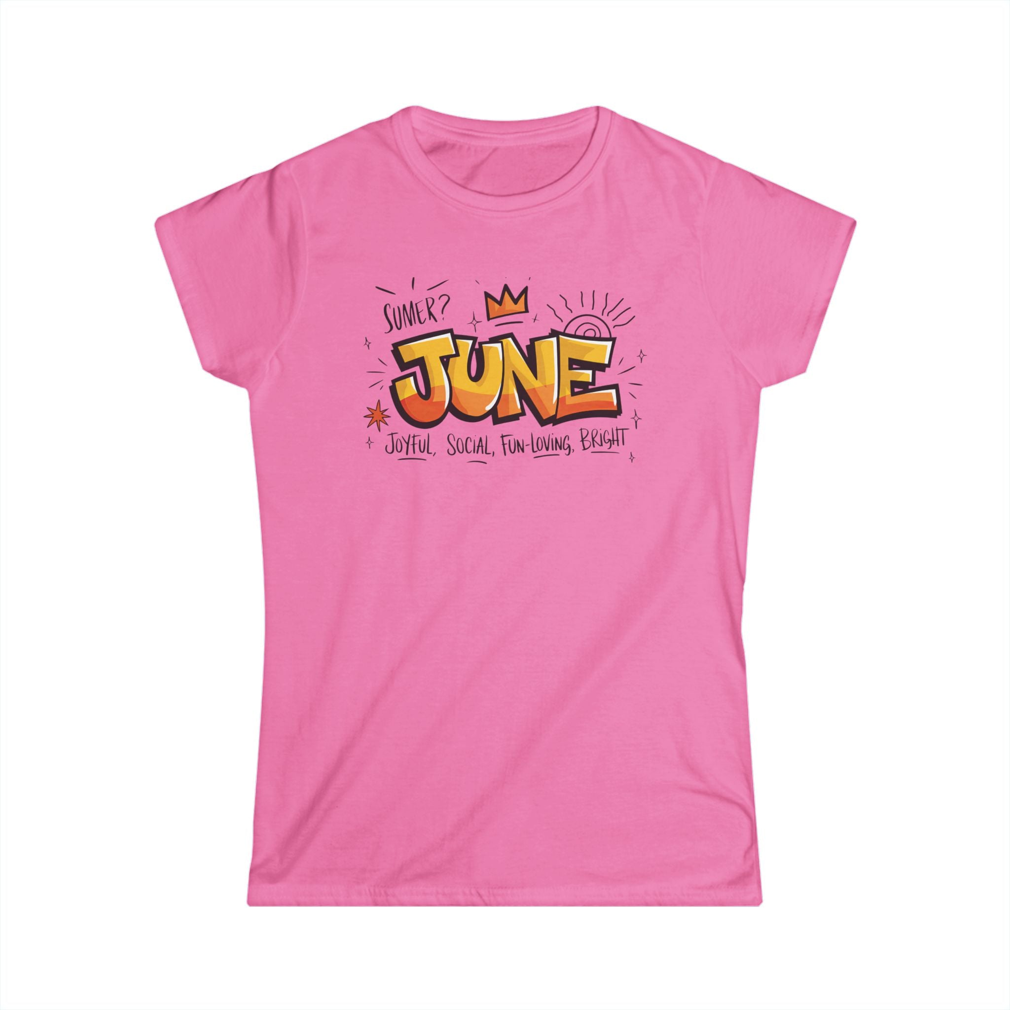 June Birthday Tee — Women's June Birthday Month Shirt