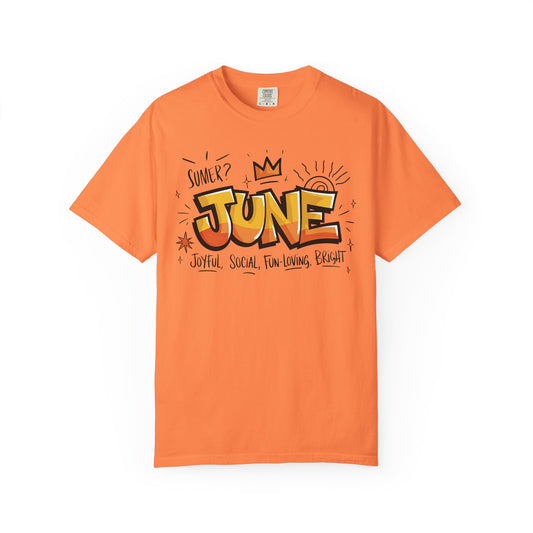 June Rep Your Month Unisex T-Shirt - Joyful June Design