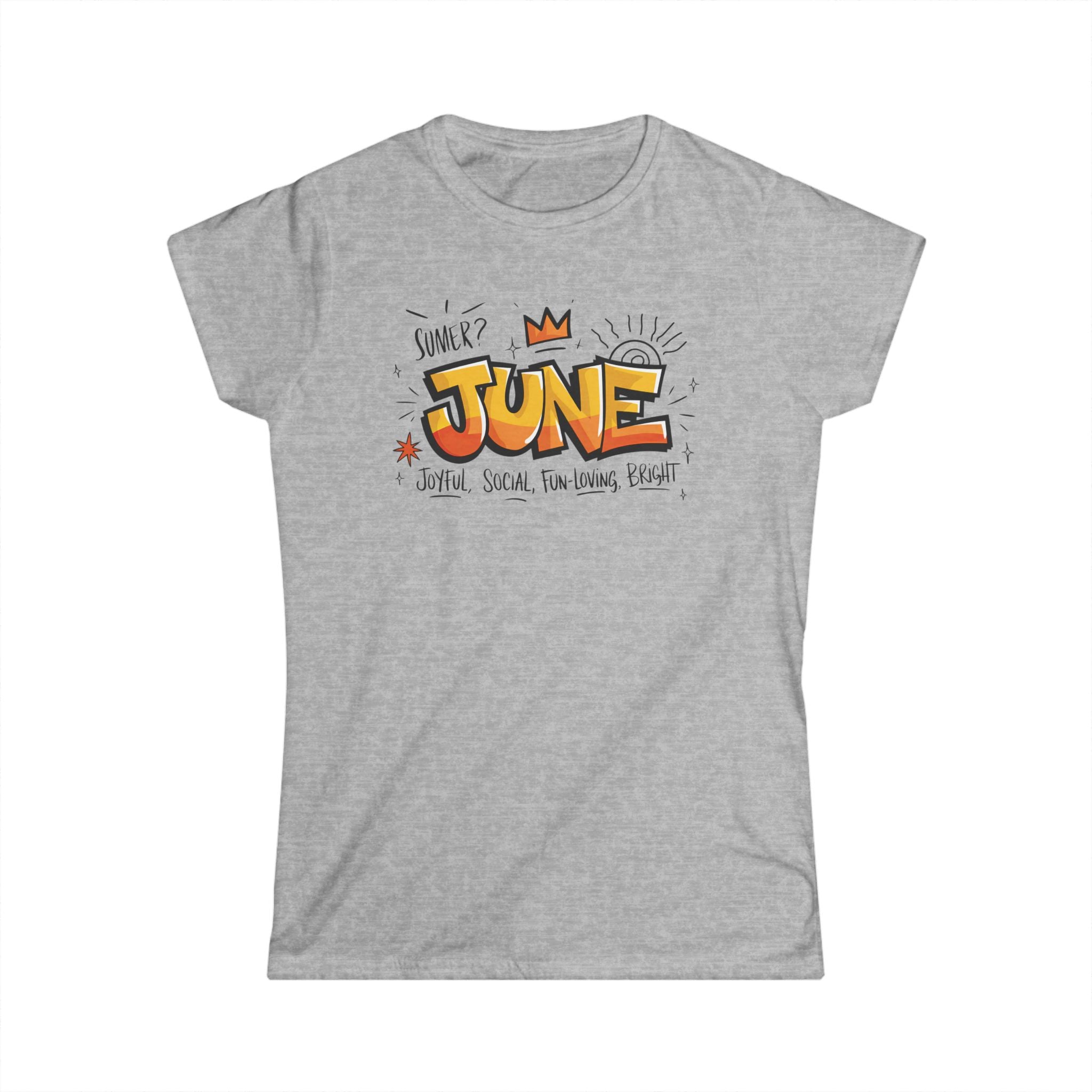 June Birthday Tee — Women's June Birthday Month Shirt