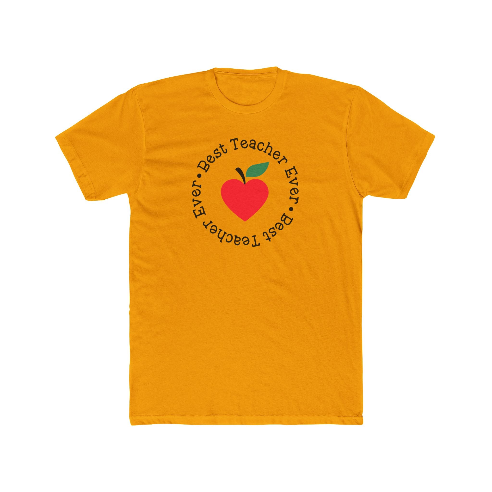 Best Teacher Ever Apple T-Shirt