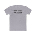 Teacher Tee - "Thou Shall Not Try Me. Teacher 24:7" Cotton Crew Shirt