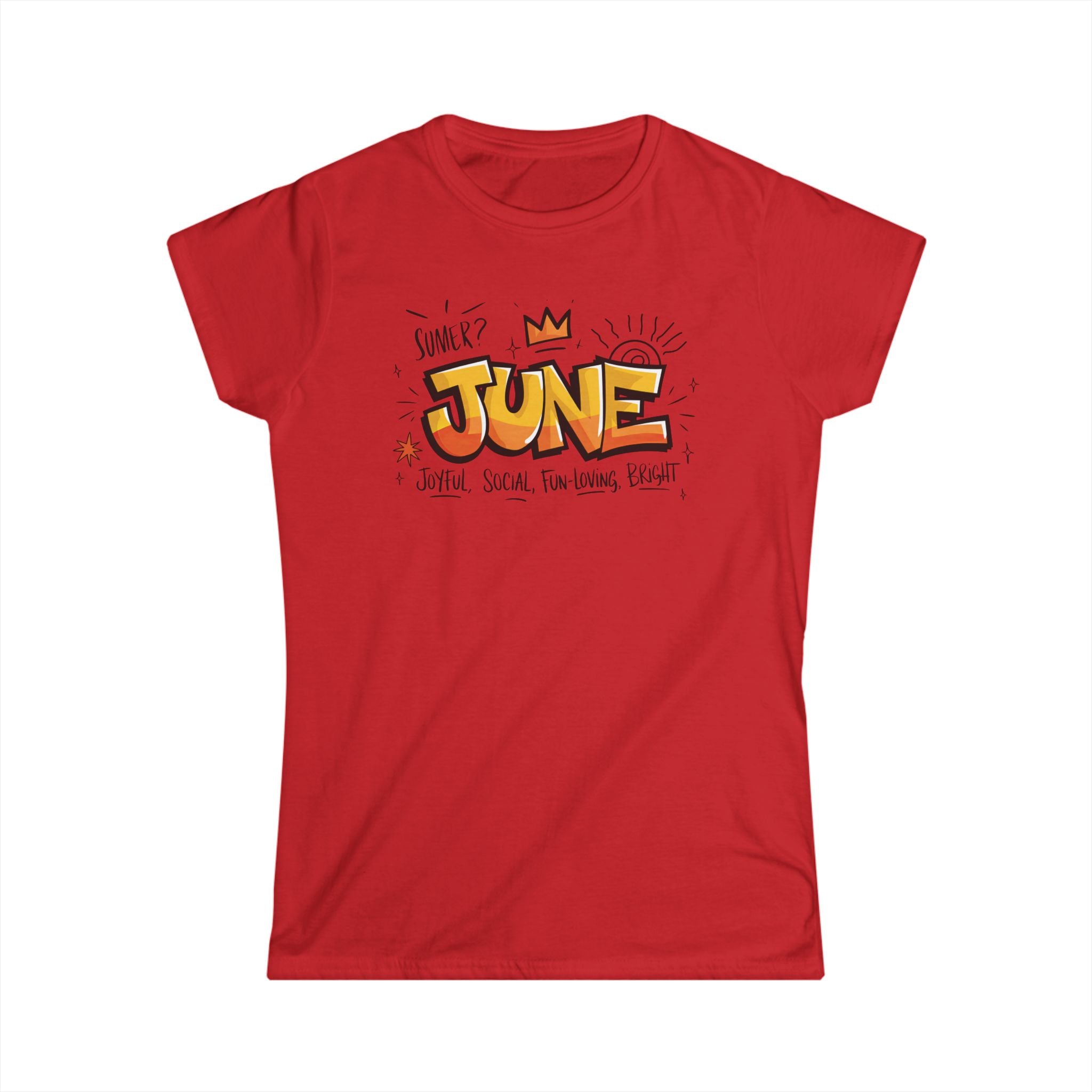 June Birthday Tee — Women's June Birthday Month Shirt