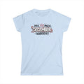 December Celebratory Tee - "Joyful Magical December" Women's Holiday Shirt